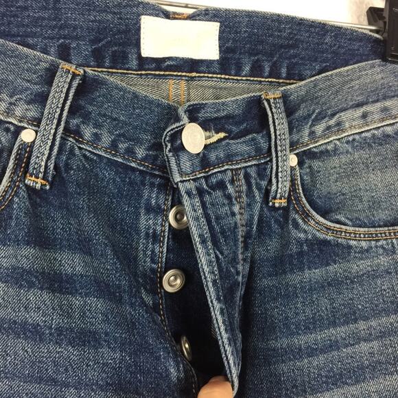 NWT Mother The Neat Ankle Step Men’s Jeans Bootcamp Straight Button Fly Size 30 - Picture 5 of 16